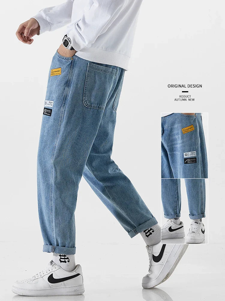 Calça Pavtros Jeans Bagy Denim