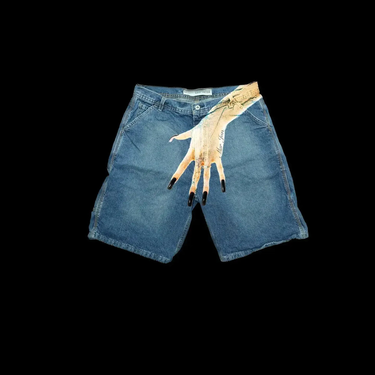 Short Pavtros Jeans Vintage Blue Baggy - foto 11