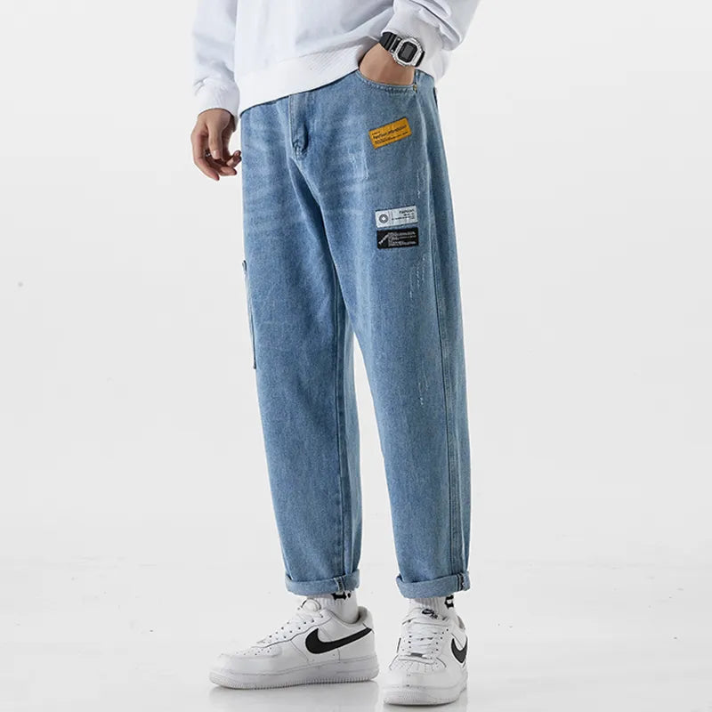Calça Pavtros Jeans Bagy Denim