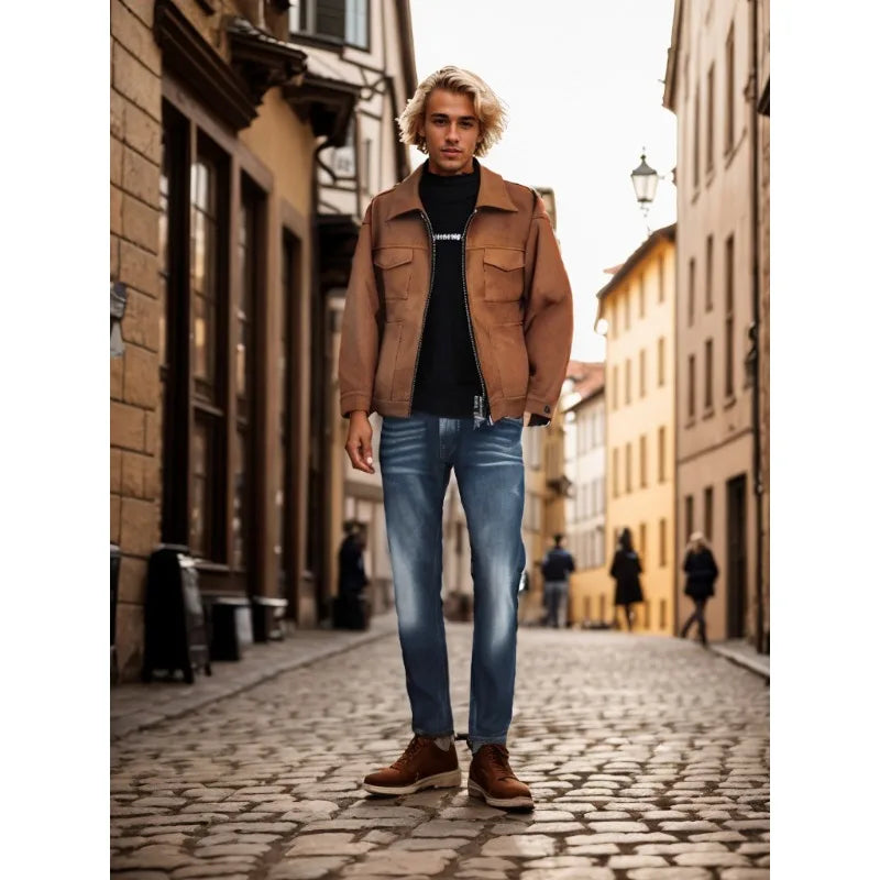 Blusa Pavtros Vintage High Suede Casual - foto 7