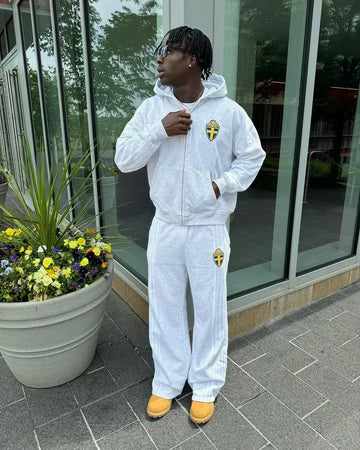 Conjunto Pavtros Studios Signature Logo Tracksuit