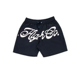 Shorts Script Navy