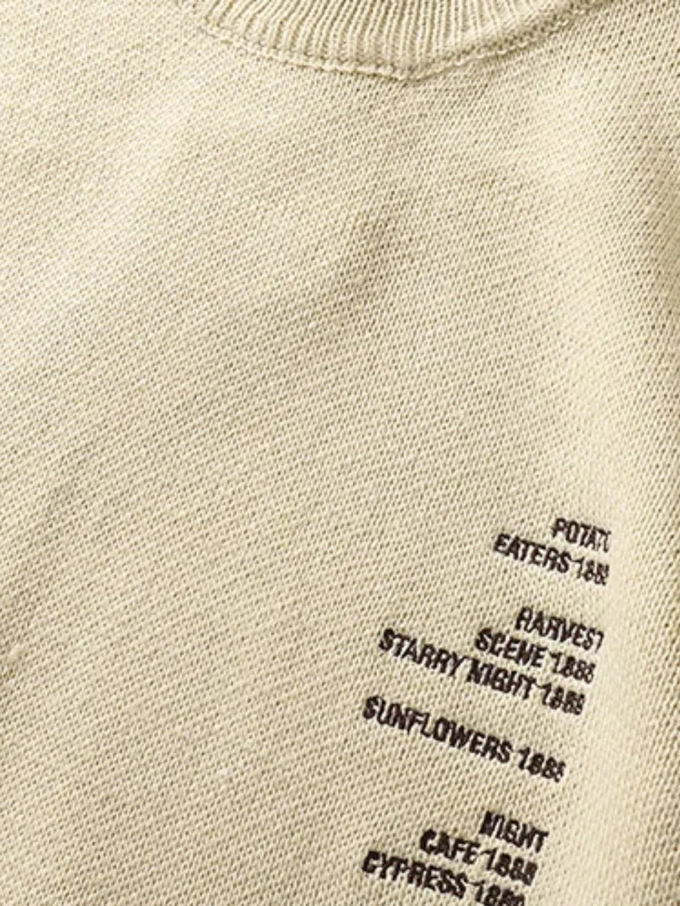 Blusa Pavtros Van Gogh 'Doze Girassóis Numa Jarra' — Foto 4