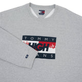 TJ x HIGH Crewneck Logo Heather Grey