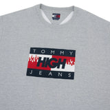 TJ x HIGH Crewneck Logo Heather Grey