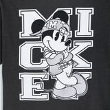 Tee Mickey Script Black
