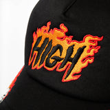 Trucker Ghost Rider Black