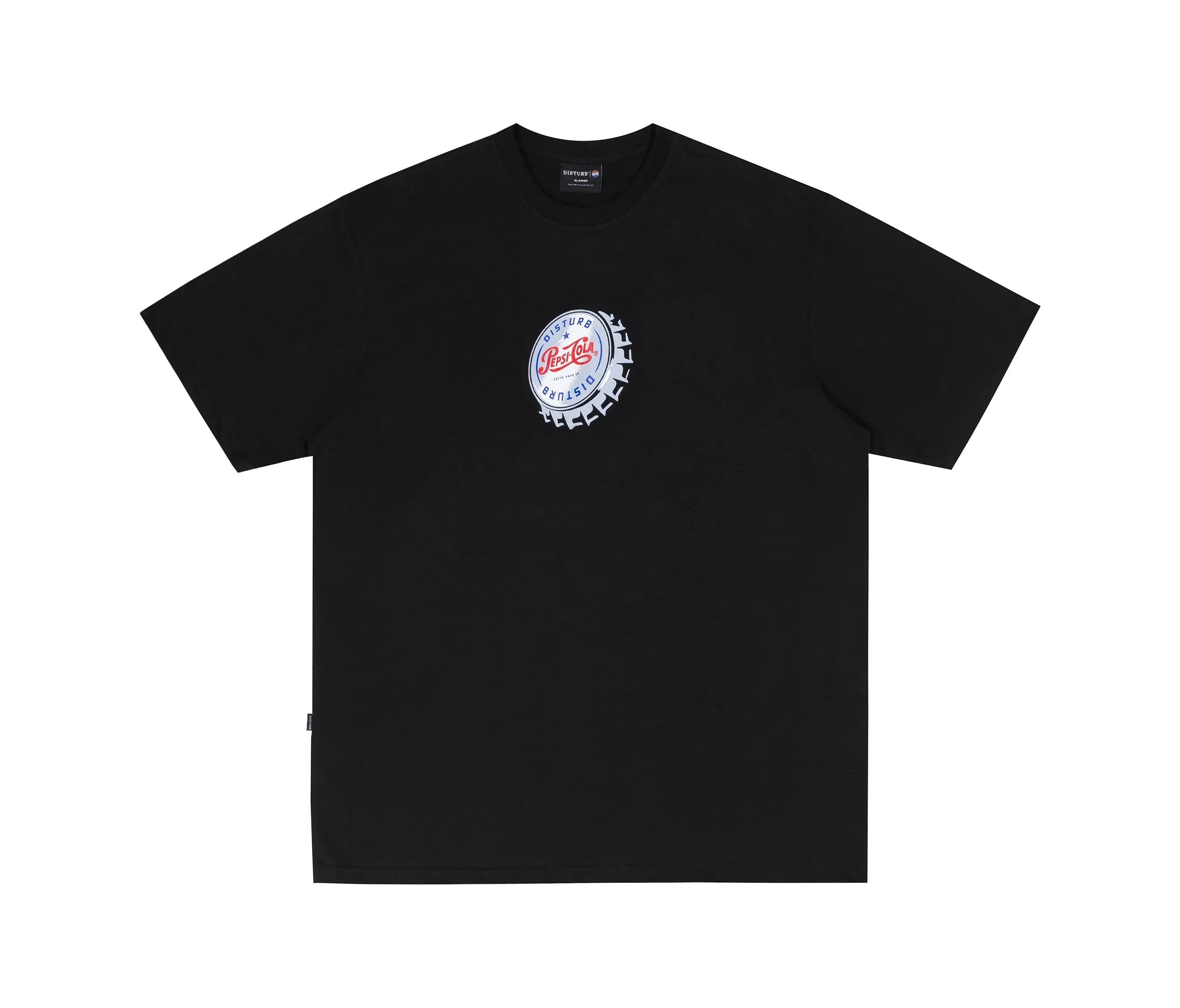 Vintage Cap Tee in Black