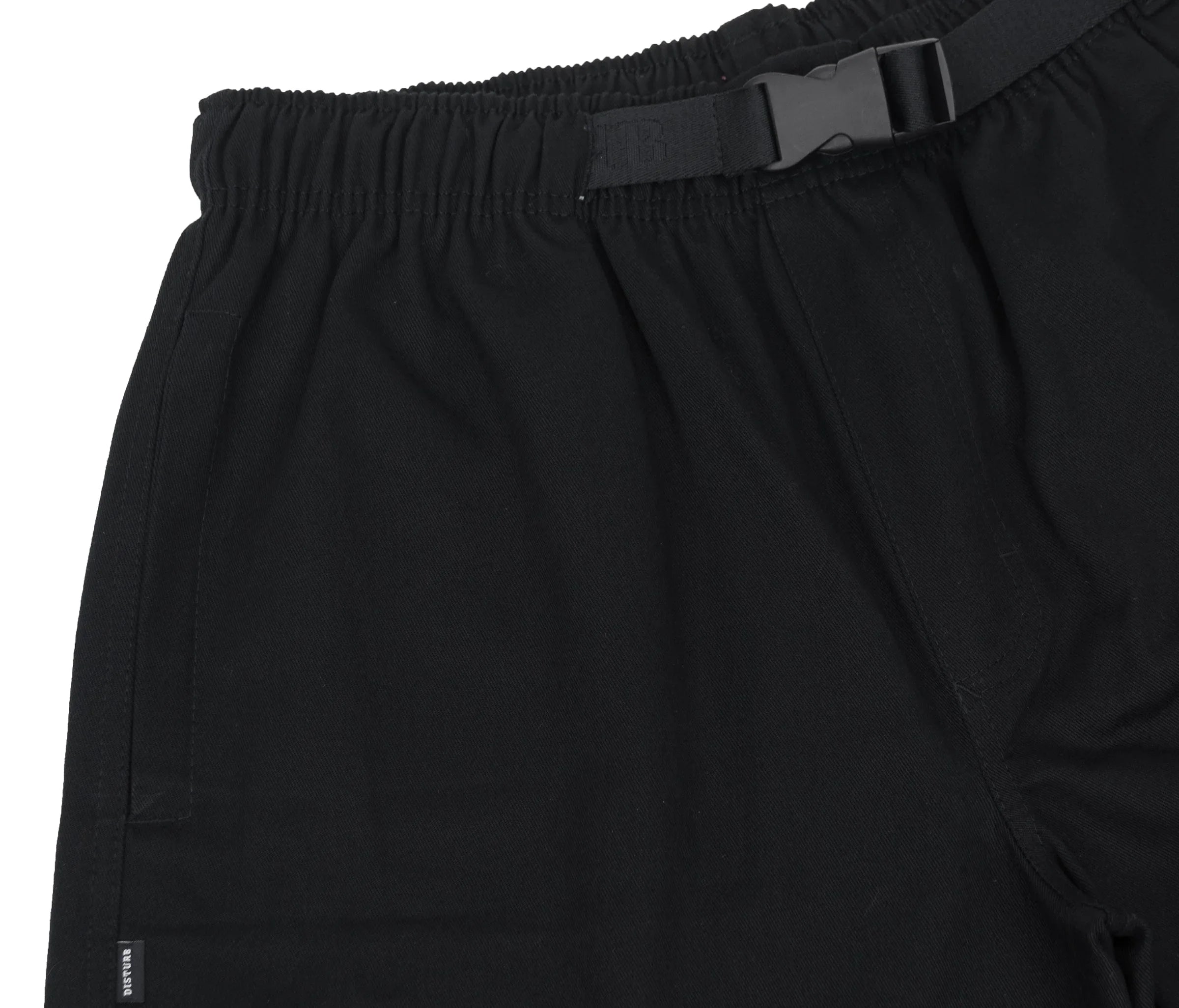 Vintage Twill Shorts in Black