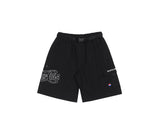 Vintage Twill Shorts in Black