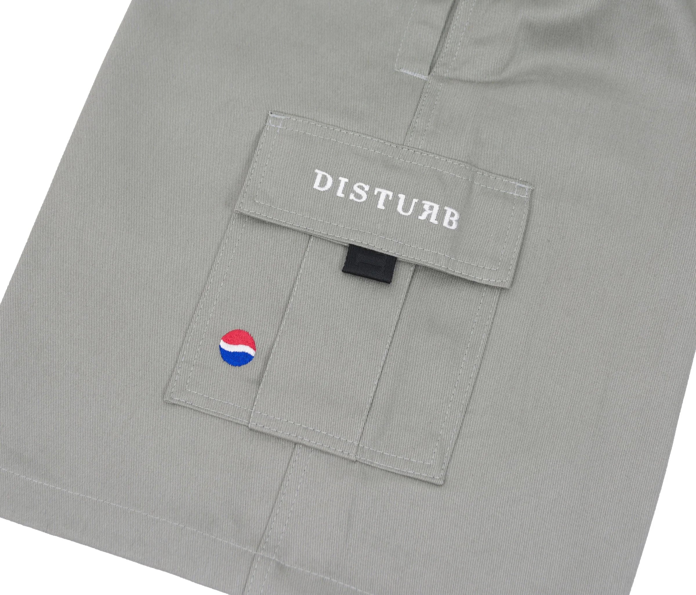 Vintage Twill Shorts in Grey