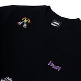 Work Tee Doodles Black
