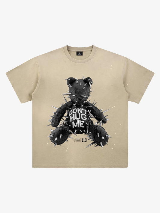 Camiseta Pavtros Spiked Bear Don't Hug Me