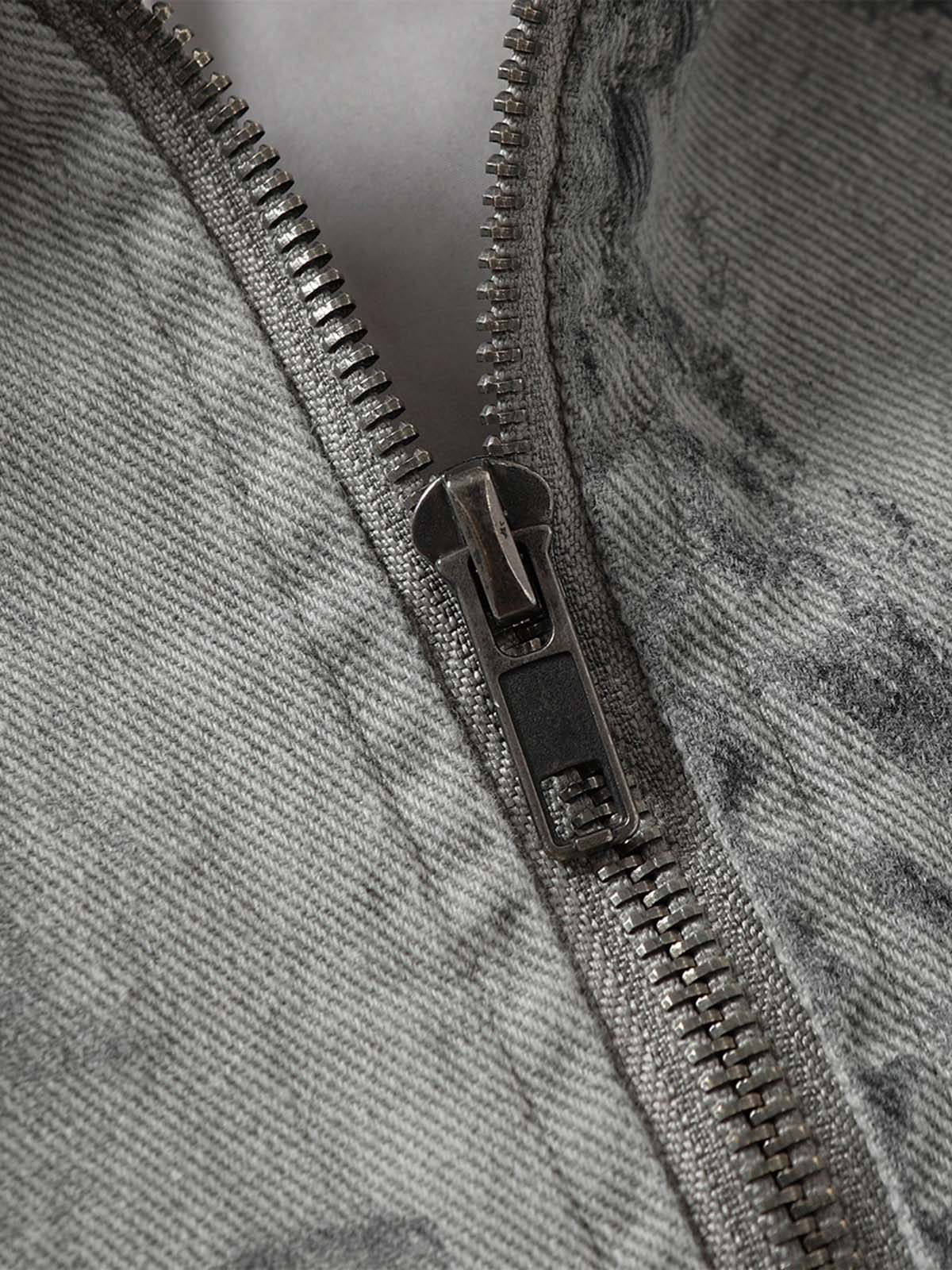 Jaqueta Pavtros Tie-Dye Denim Bomber - foto 3