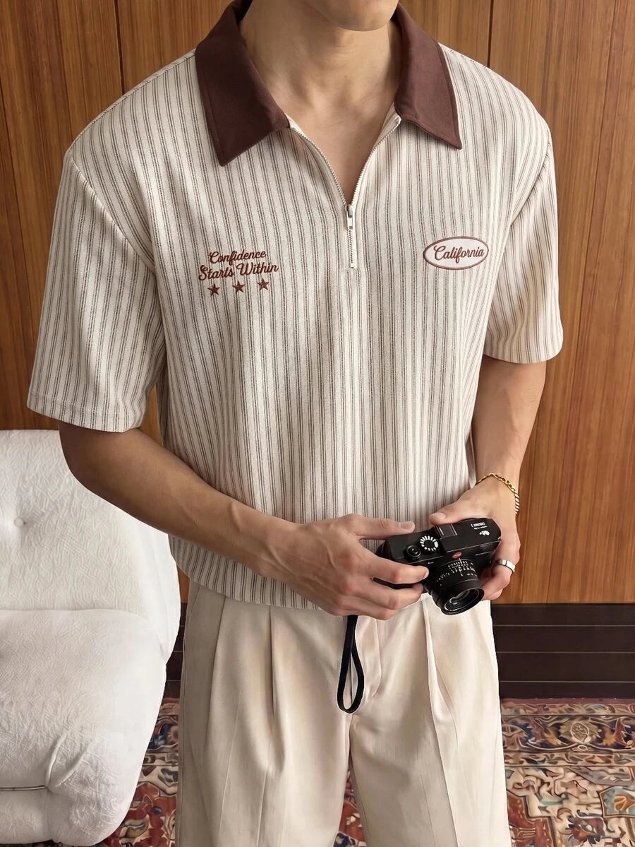Camisa Polo Pavtros Oversized