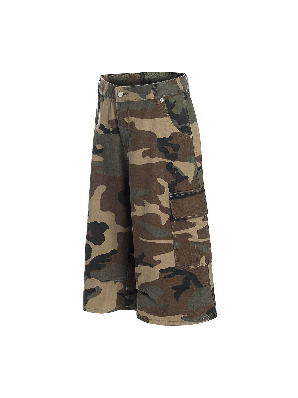 Short Pavtros Camouflage Multi-Pocket Cargo - foto 2
