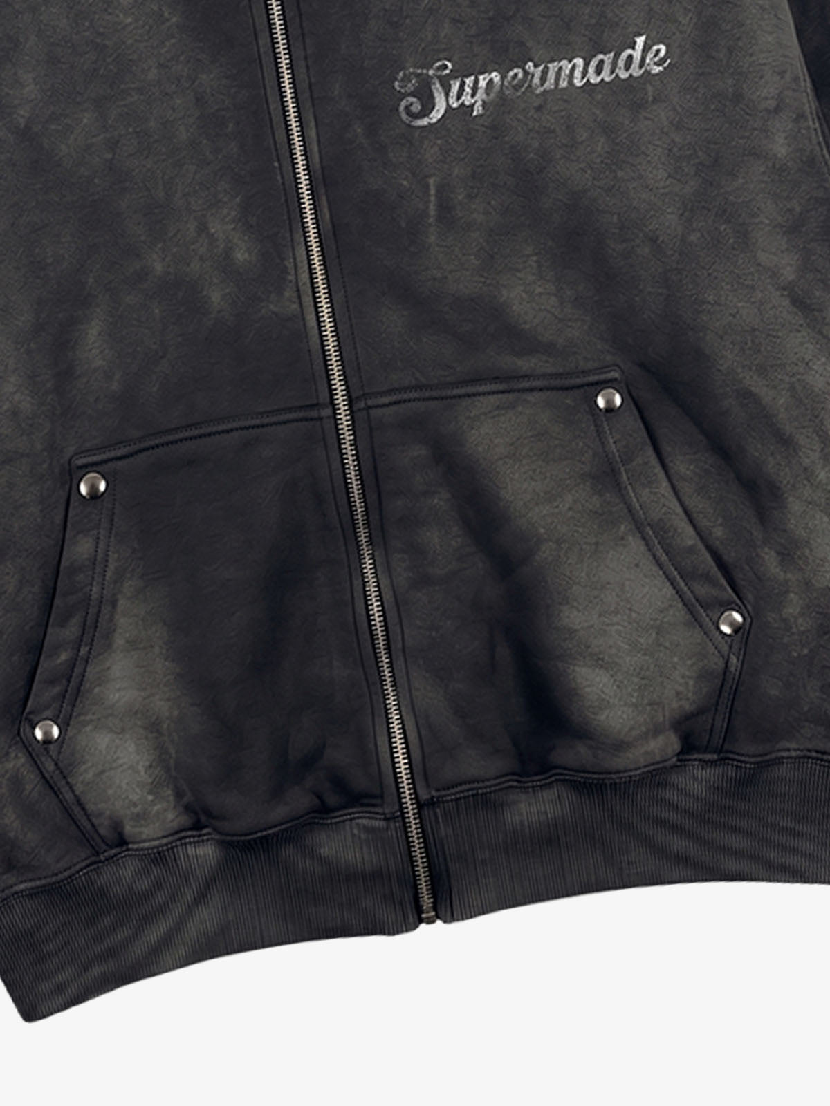 Moletom Pavtros Skull Graphic Washed