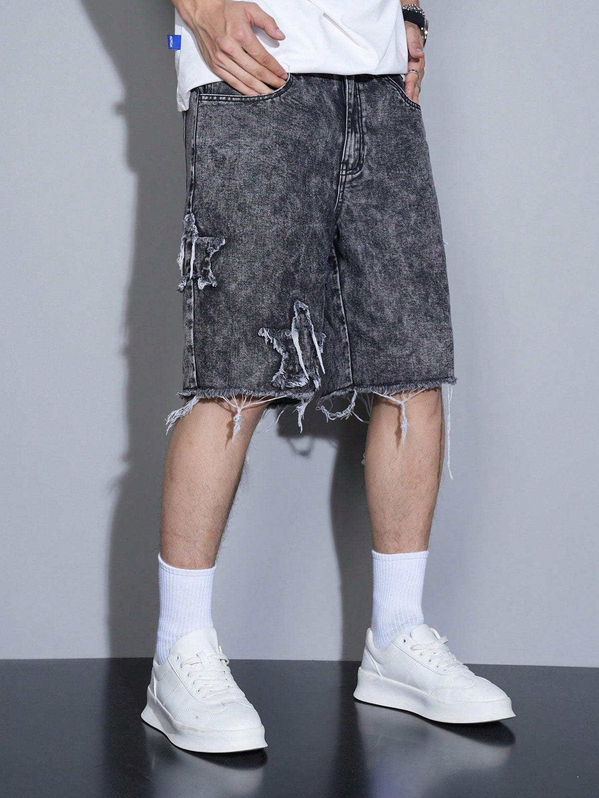 Short Pavtros Denim Star - foto 5