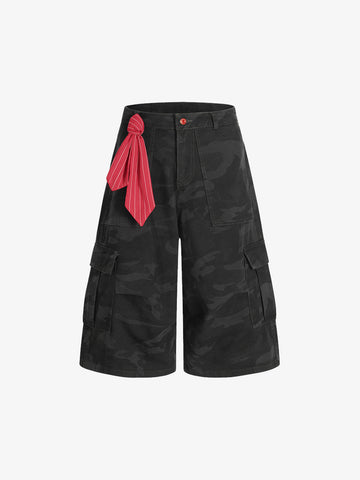 Short Pavtros Vintage Camouflage Denim Bl00ds - foto 1