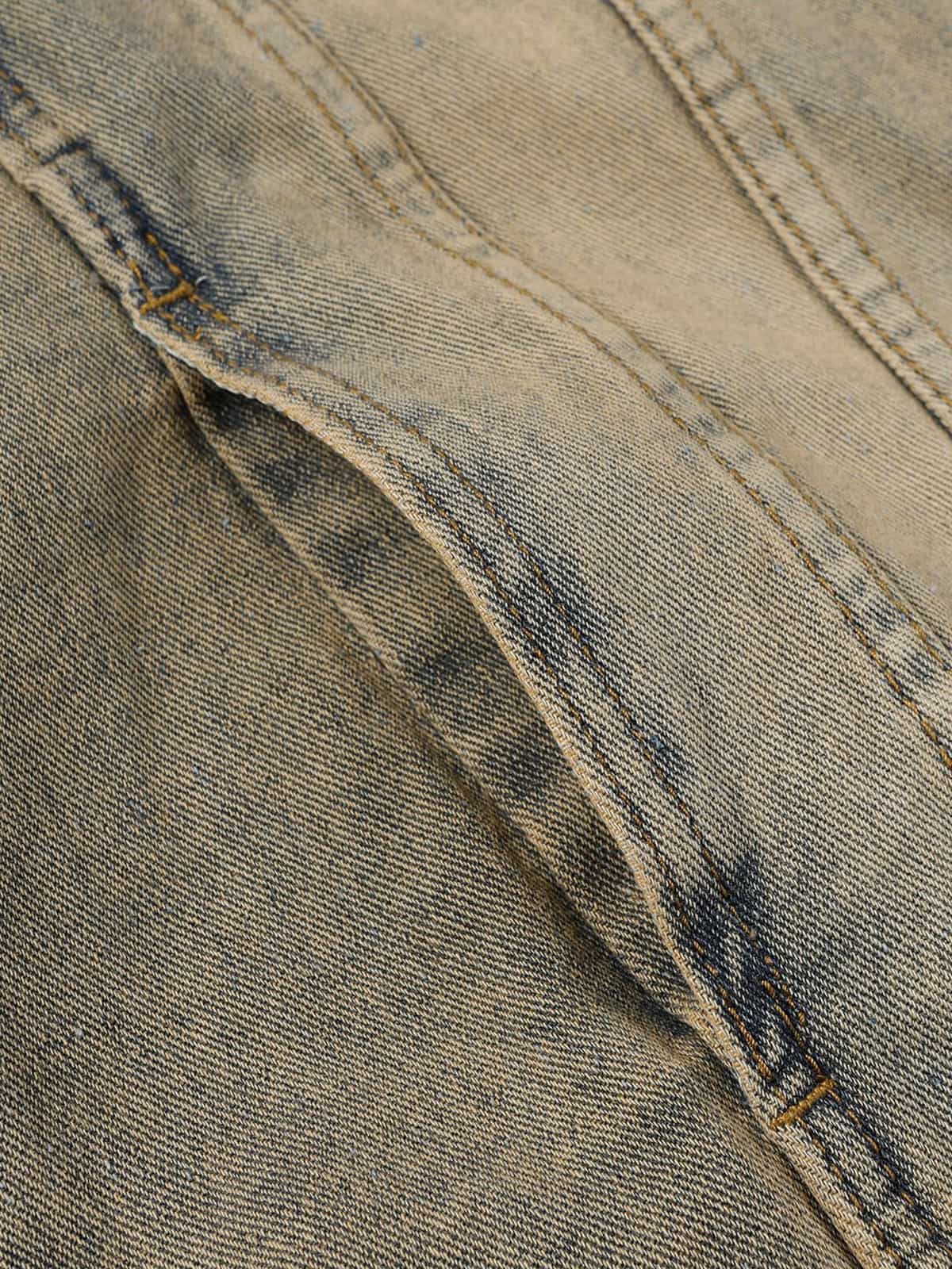 Jaqueta Pavtros Washed Vintage Letter - foto 7
