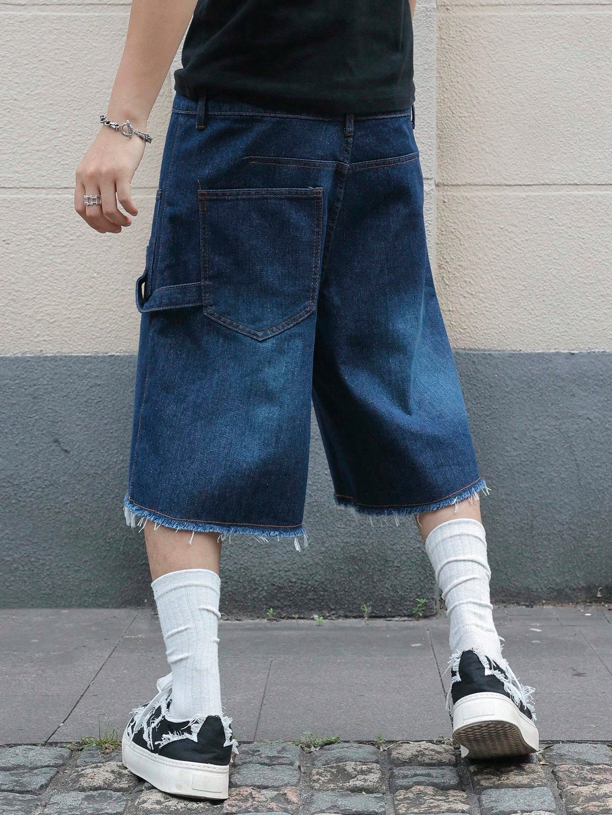 Short Pavtros Denim Black Stusy - foto 8