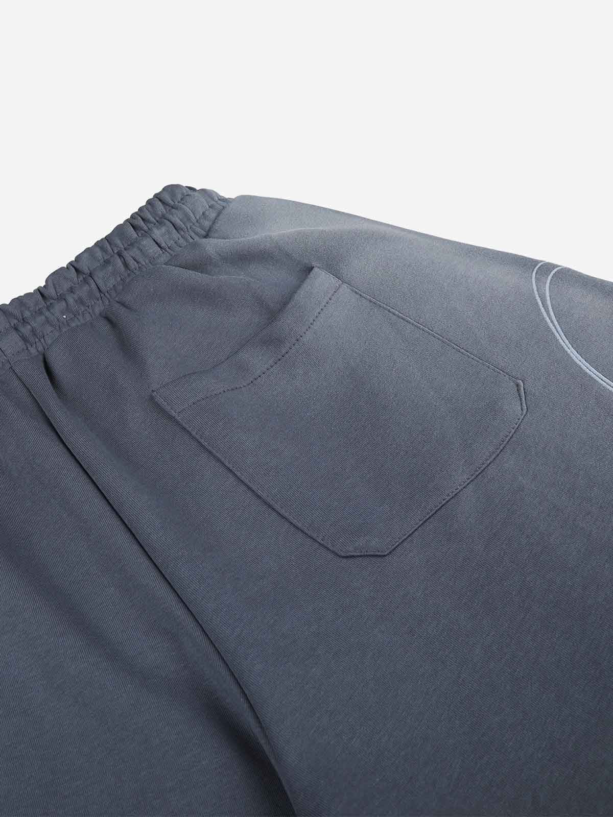Calça Pavtros Gradient Washed Embroidered Baggy - foto 6