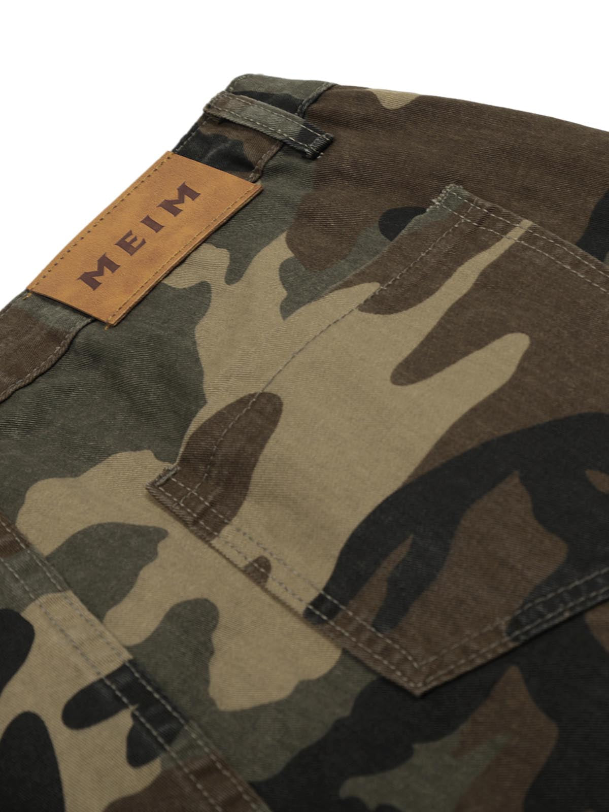 Short Pavtros Camouflage Multi-Pocket Cargo - foto 4
