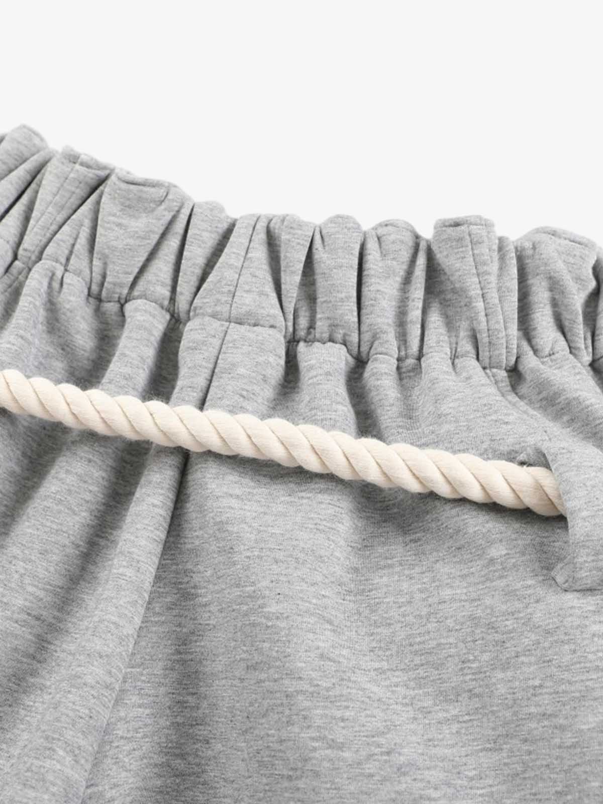 Calça Pavtros Decorative Rope Detail Wide