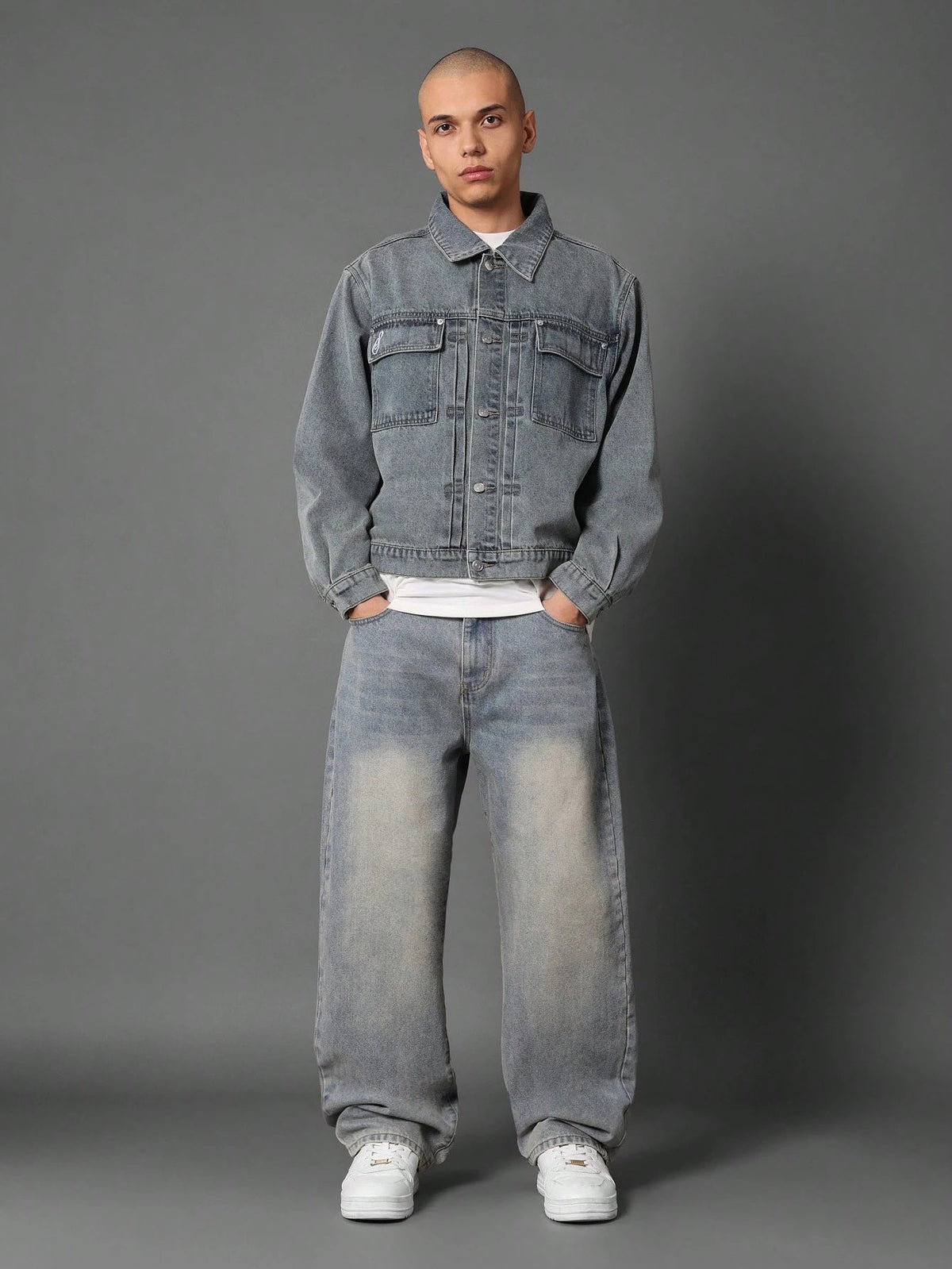 Blusa Pavtros Denim Vintage Projetct - foto 6