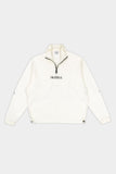 Anorak Barra Crew Fleece Raizes (Off White)