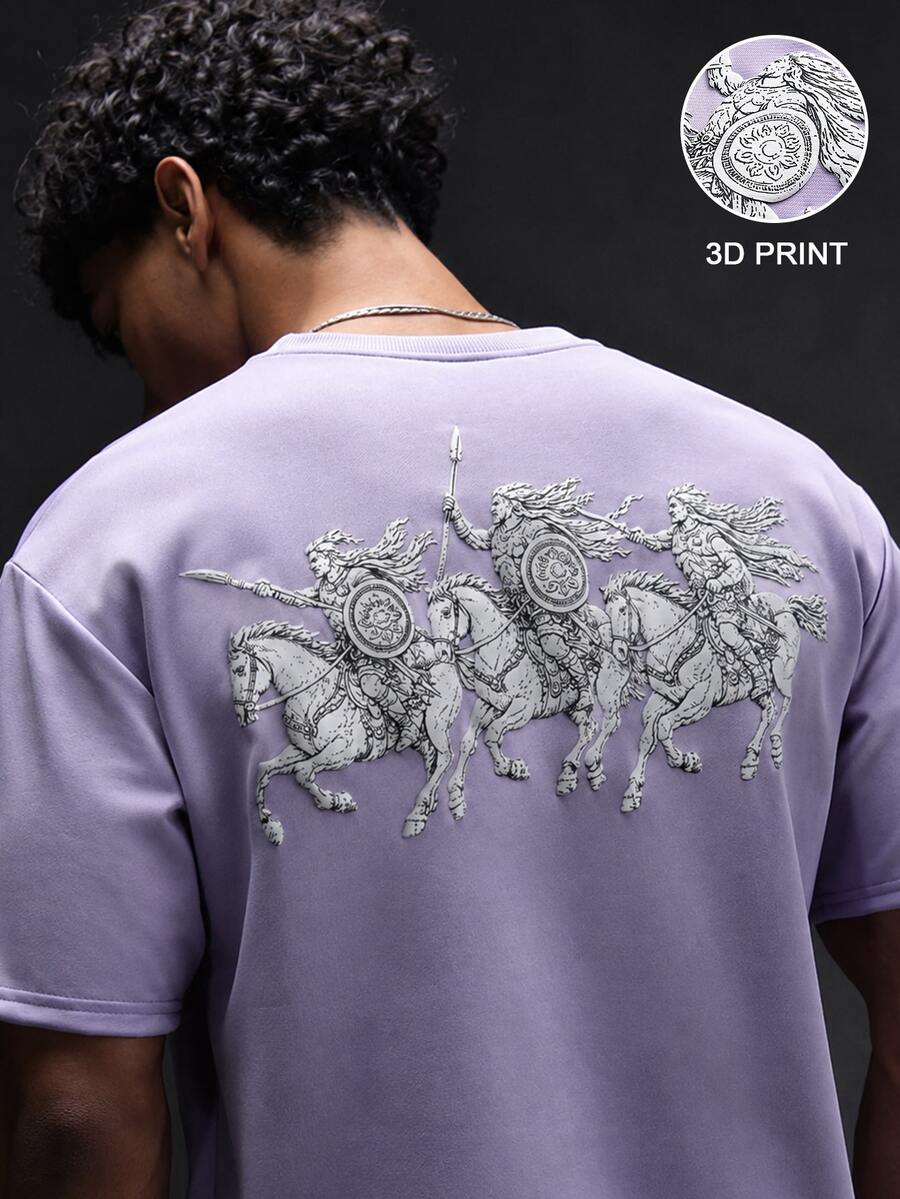 Camiseta Pavtros Estampa Cruzada