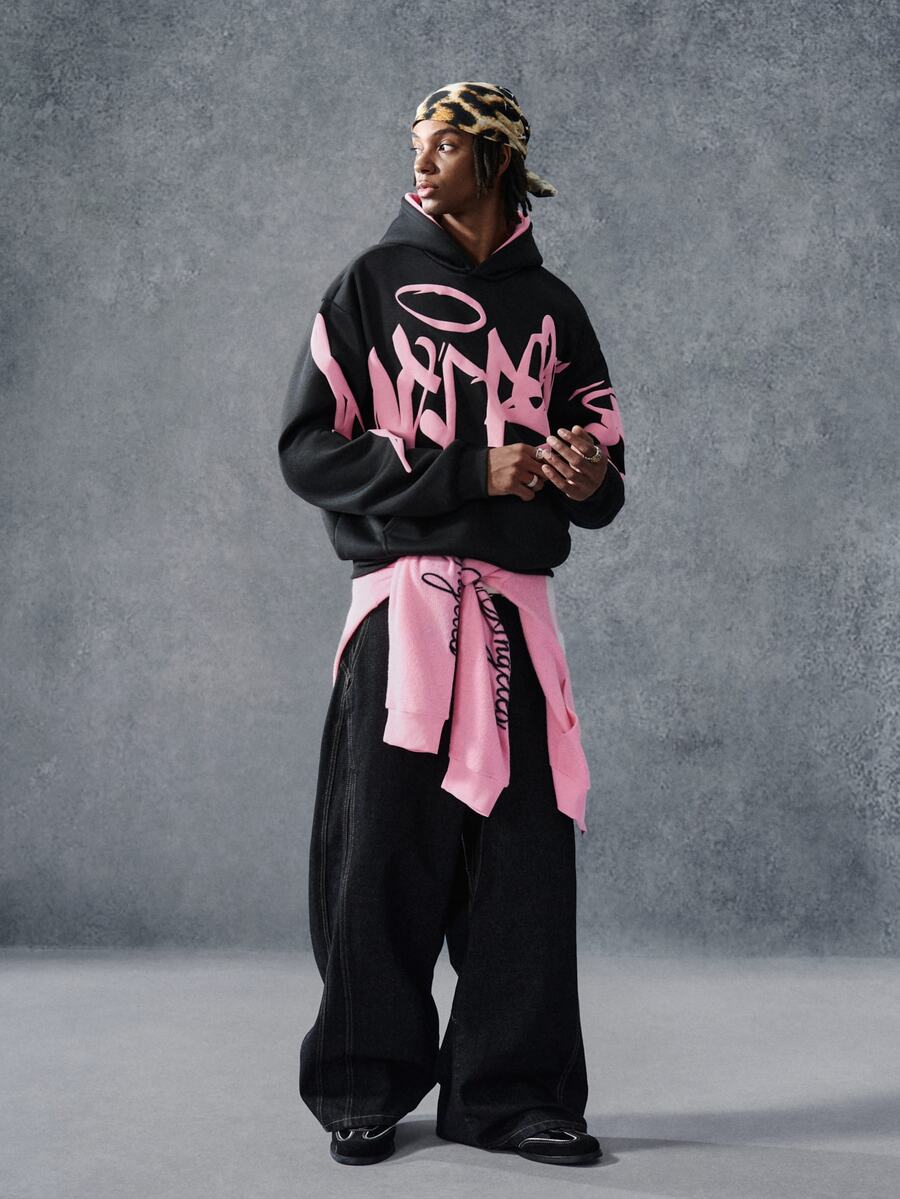Moletom Pavtros Oversized Grafite Preto
