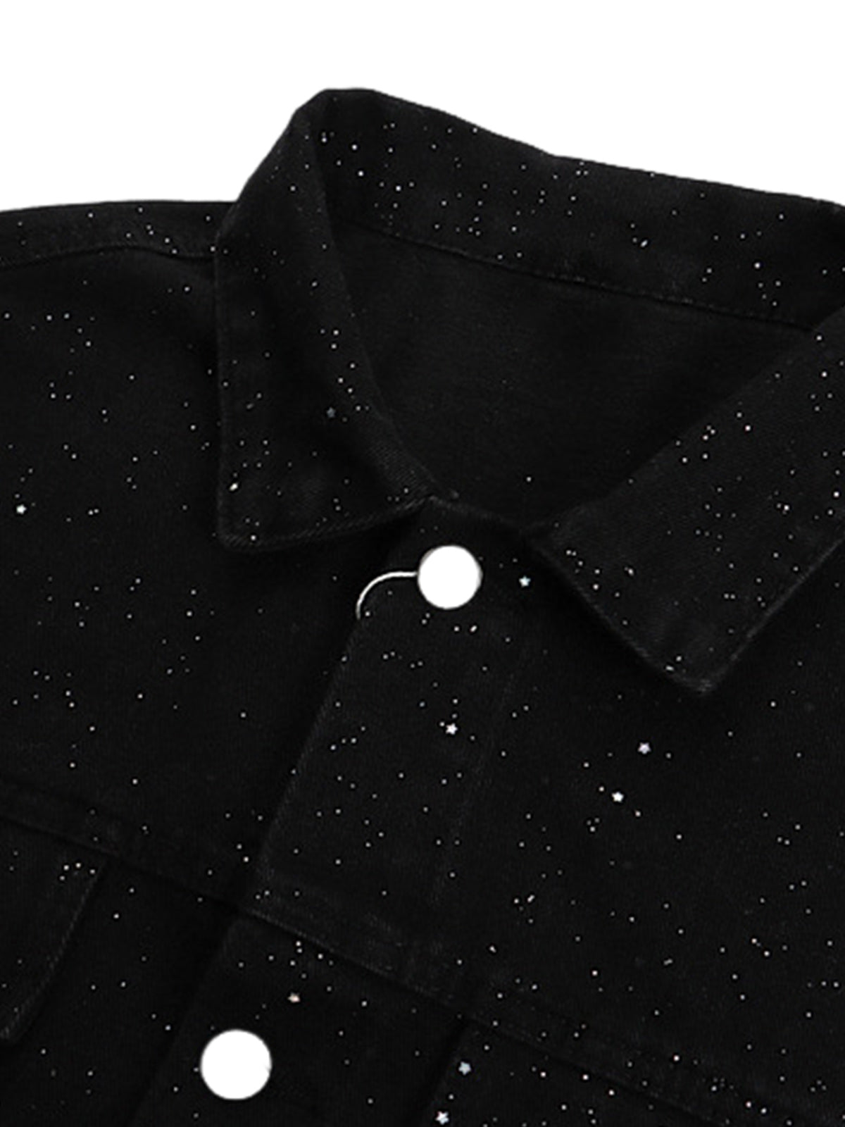 Jaqueta Pavtros Distressed Sequin Galaxy - foto 5