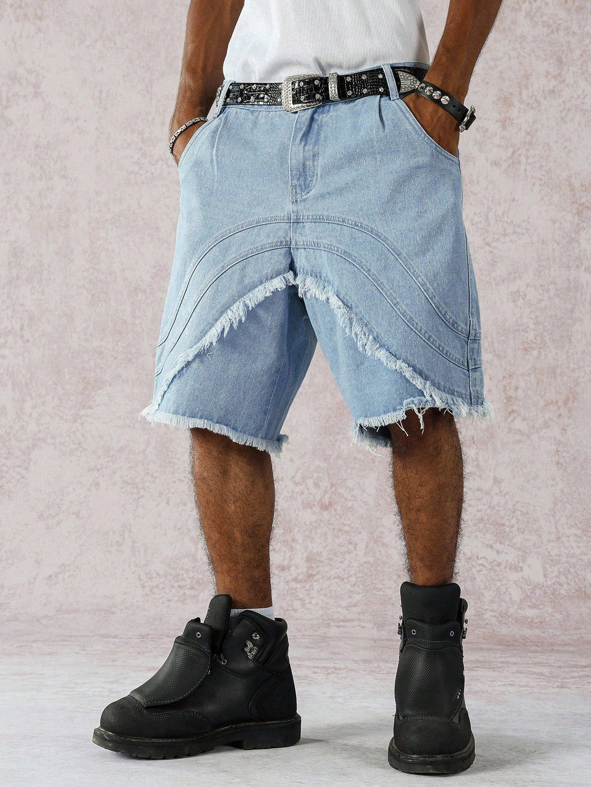 Short Pavtros Denim Jeans Aesthetic - foto 15