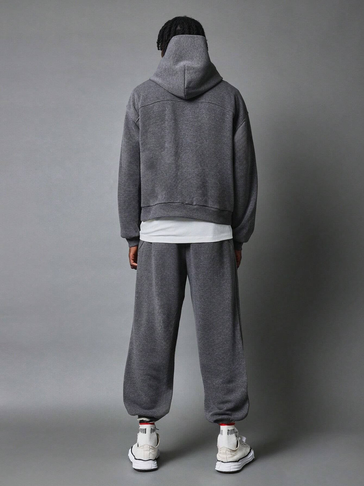 Conjunto Pavtros Oversized Zíper Parcial Jogger - foto 2