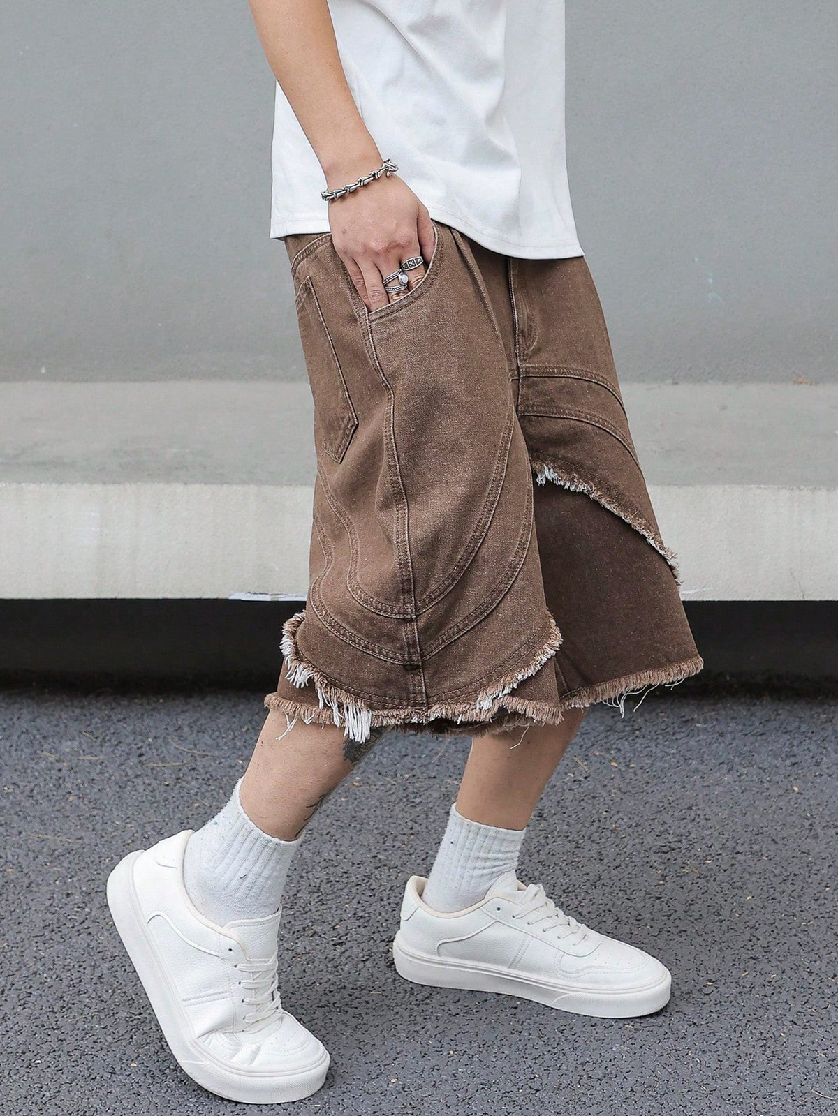 Short Pavtros Denim Jeans Aesthetic - foto 16