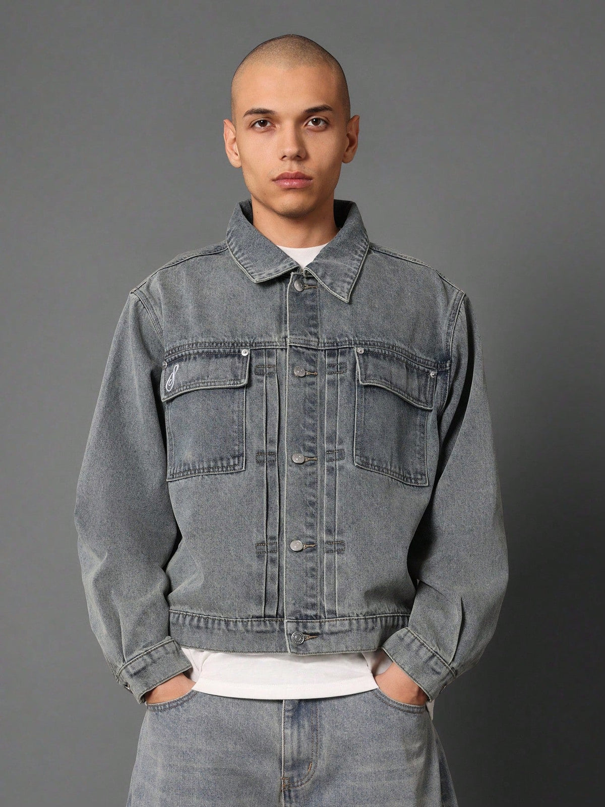 Blusa Pavtros Denim Vintage Projetct - foto 7