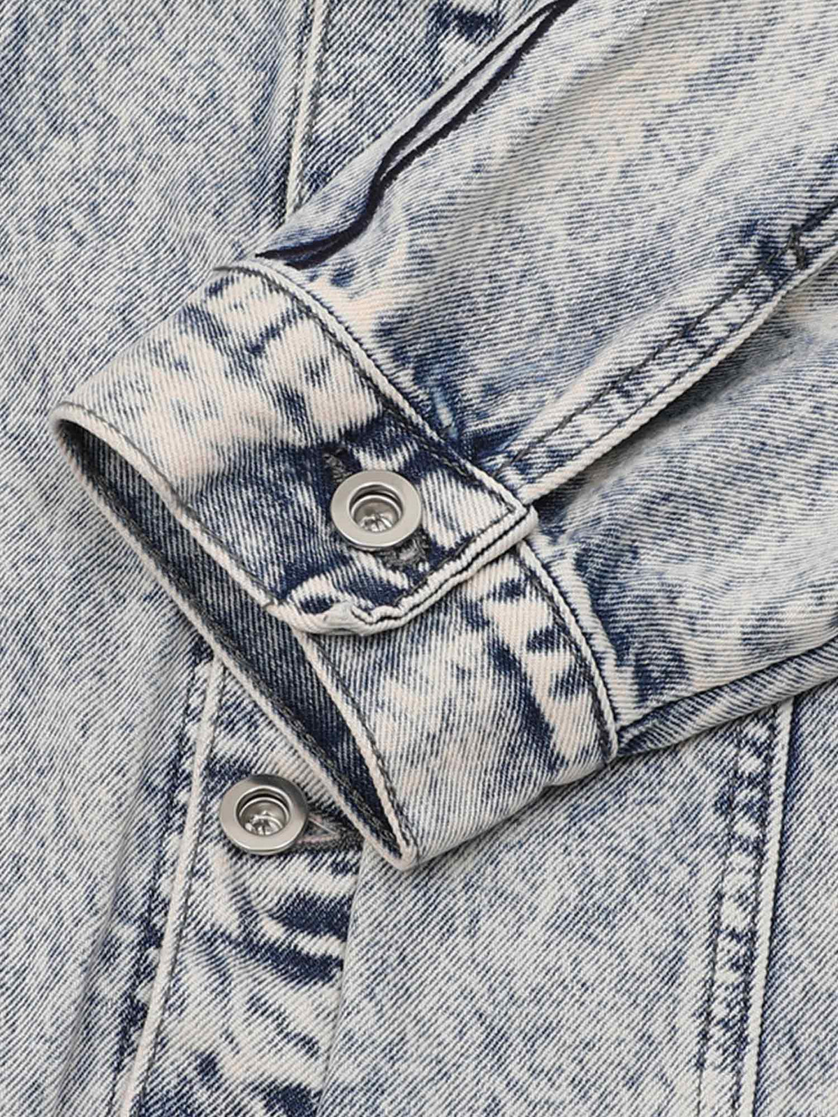 Jaqueta Pavtros Studios Barbed Wire Denim Jacket — Foto 4