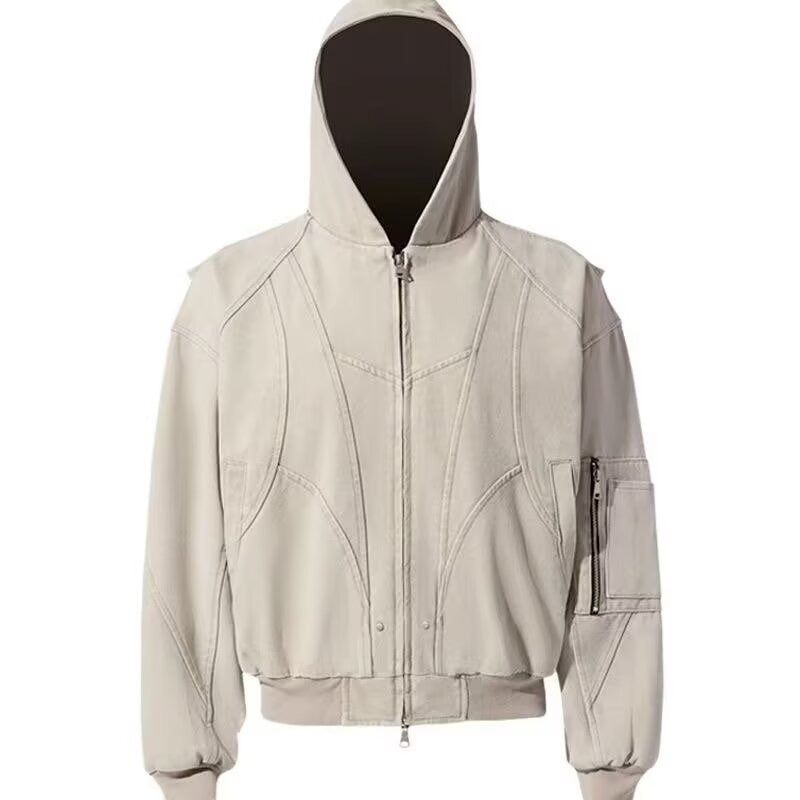 Jaqueta Pavtros Washed Deconstructed Multi Pocket
