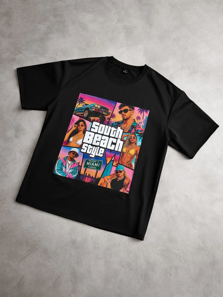 Camiseta Pavtros Estampa Cruzada