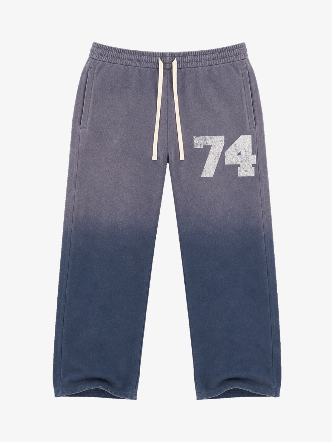 Calça Pavtros Washed Ombré Number Graphic