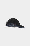 Bone Barra Crew Dad Hat Barra Textura (Black)