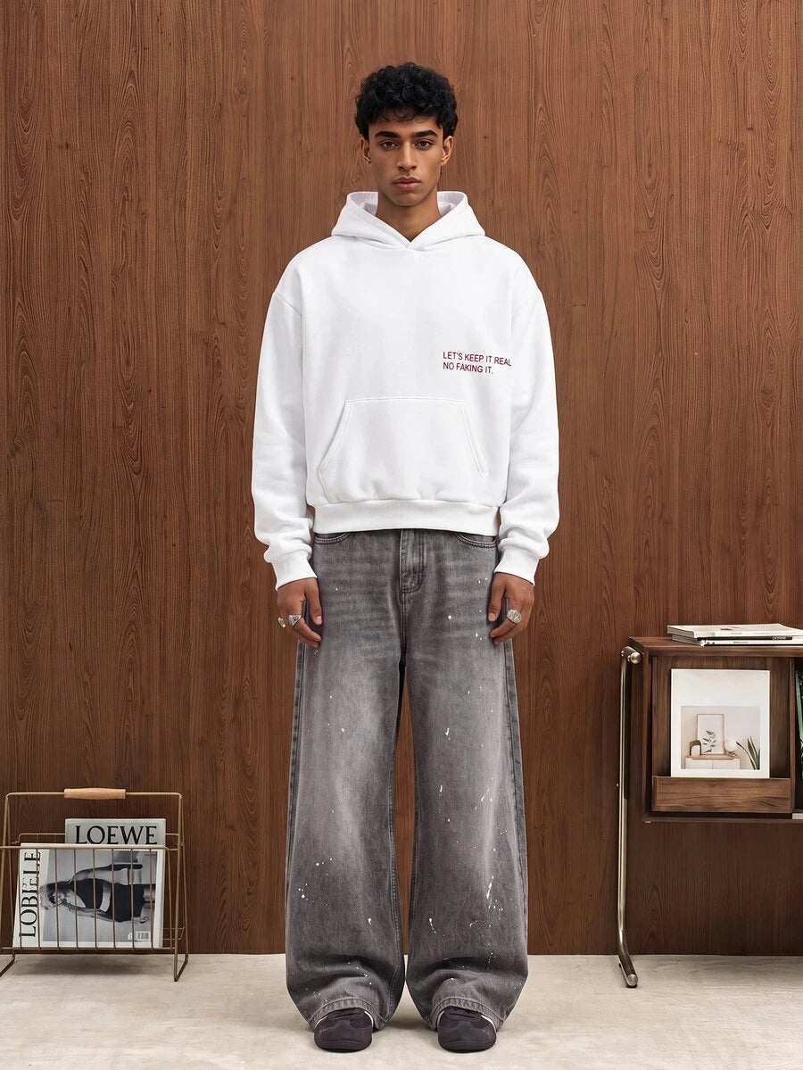 Moletom Pavtros Oversized Grafite Preto