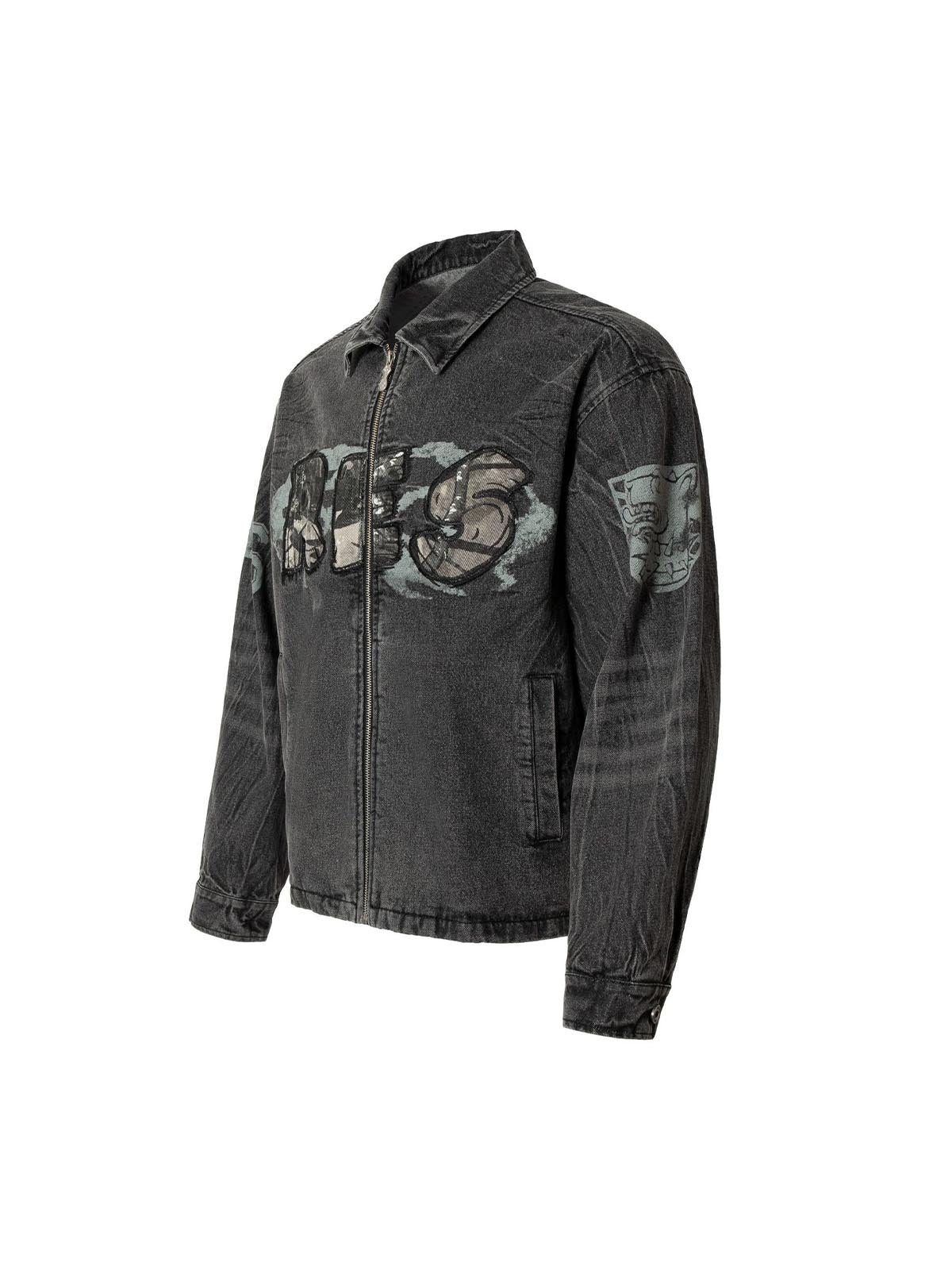 Jaqueta Pavtros Wasteland Embroidered Rivet - foto 3