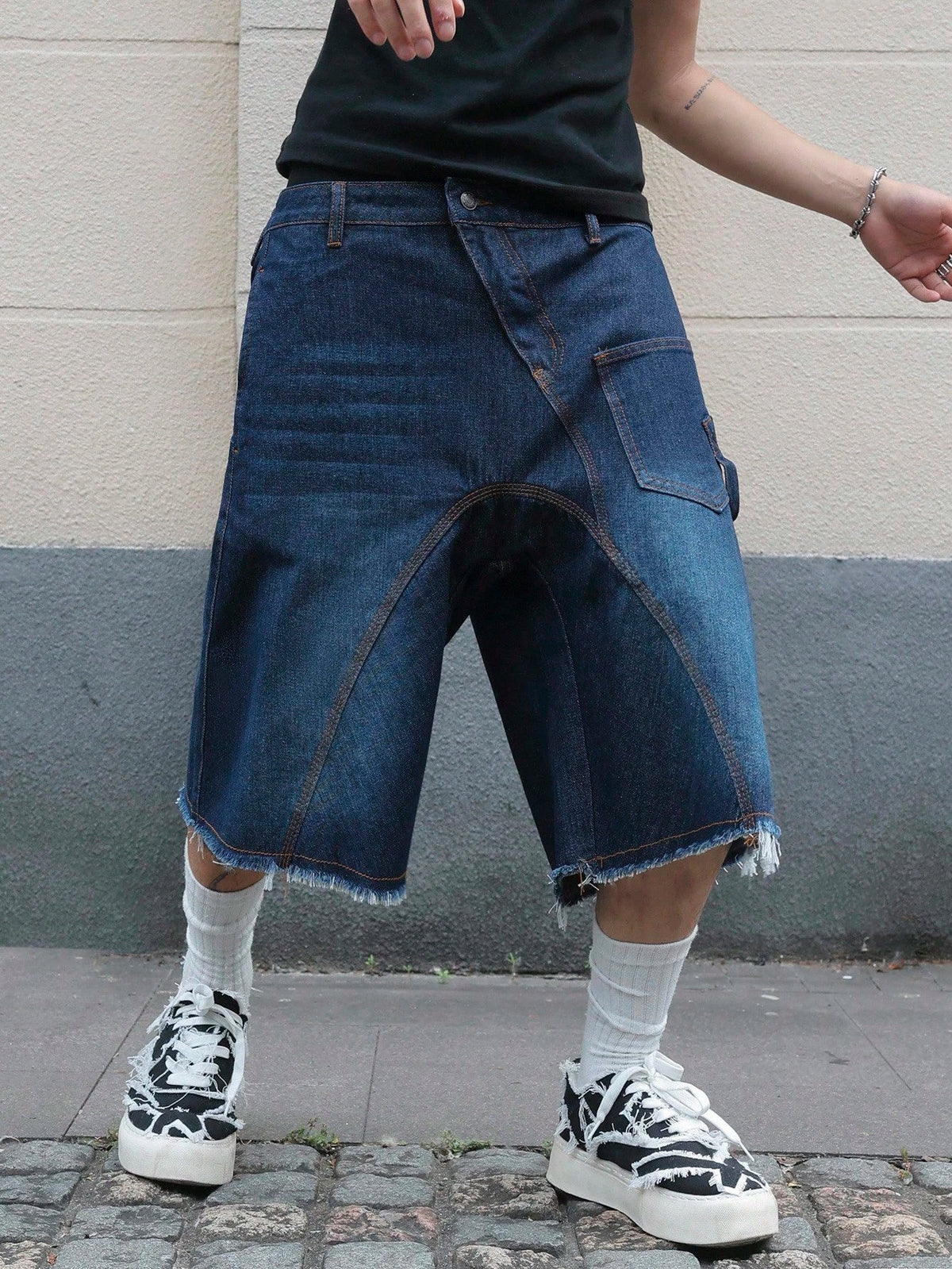 Short Pavtros Denim Black Stusy - foto 11