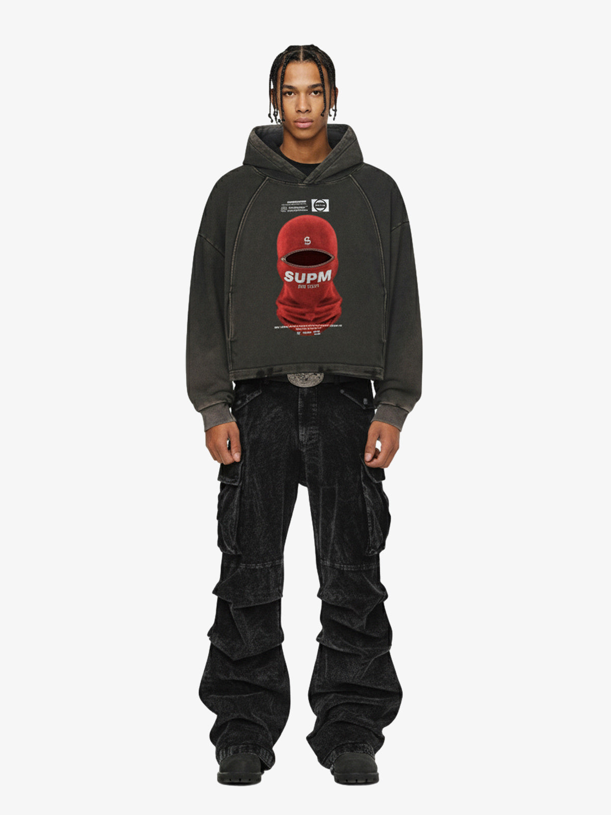 Moletom Pavtros Balaclava Red Mask Hoodie - foto 4