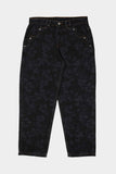 Calça Barra Crew Jeans Pattern Chita (Black)