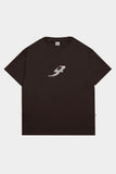 Camiseta Barra Crew B Graça Textura (Brown)