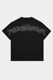 Camiseta Barra Crew Logo Remix Estonada (Black)