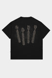Camiseta Barra Crew Casaca (Black)